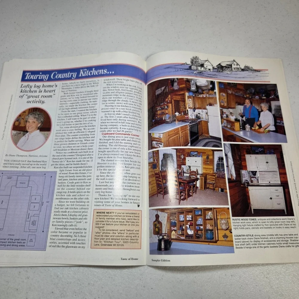 1995 Taste of Home Sampler Edition No 3 Michigan Cherry Dessert Recipes